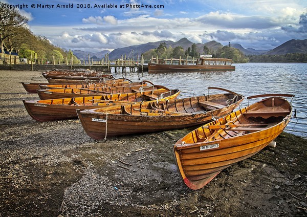 Derwentwater at Keswick, Lake District Picture Board by Martyn Arnold