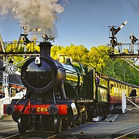 Buy canvas prints of GWR 2857 Heavy Goods Loco at the NYMR by Martyn Arnold