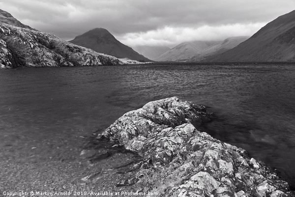 Moody Wast Water Picture Board by Martyn Arnold
