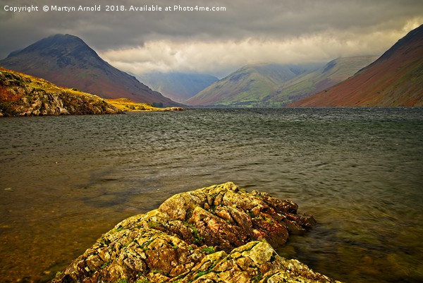 Wast Water looking towards Great Gable Picture Board by Martyn Arnold