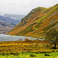 Buy canvas prints of Angler's Crag, Ennerdale Water, Lake District by Martyn Arnold