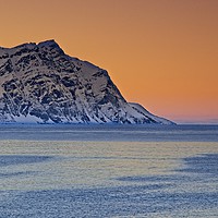 Buy canvas prints of Arctic Sunset in Skjervoy Norway by Martyn Arnold