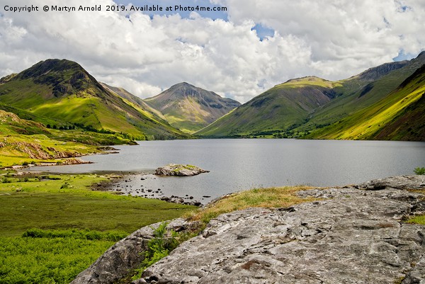 Great Gable and Wastwater Picture Board by Martyn Arnold