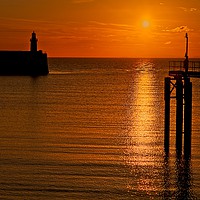 Buy canvas prints of Maryport Sunset by Martyn Arnold