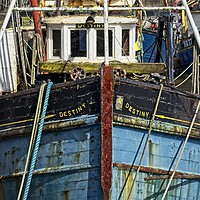 Buy canvas prints of Old Fishing Boats by Martyn Arnold