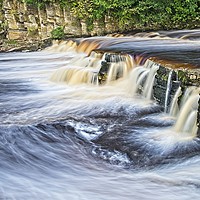 Buy canvas prints of River Swale at Richmond, North Yorkshire by Martyn Arnold