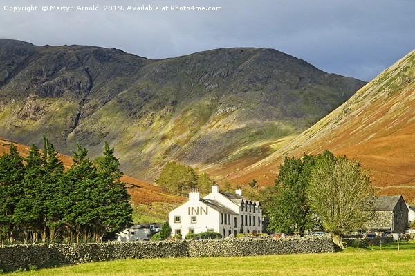 Wasdale Head and Fells Picture Board by Martyn Arnold