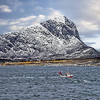 Buy canvas prints of Coastal Landcape in Norway by Martyn Arnold