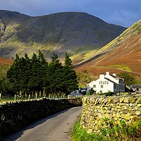 Buy canvas prints of Storm clouds over Wasdale Head by Martyn Arnold