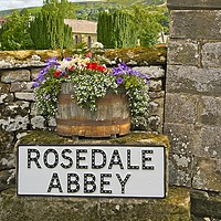 Buy canvas prints of Rosedale Abbey by Martyn Arnold