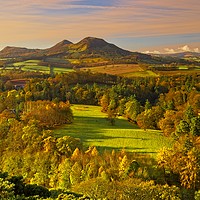 Buy canvas prints of Eildon Hills from Scott's View, Scottish Borders by Martyn Arnold