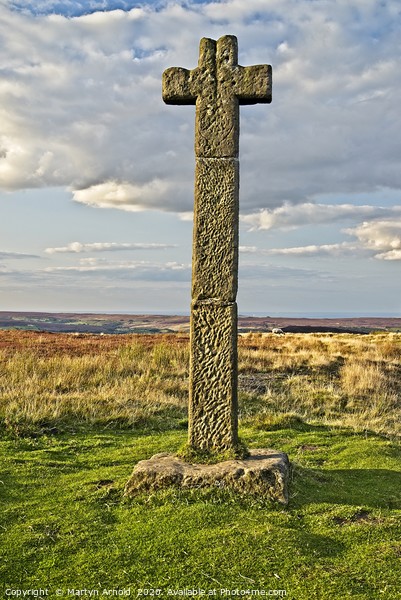 Young Ralph Cross North York Moors Picture Board by Martyn Arnold