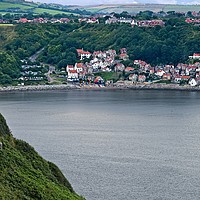 Buy canvas prints of Runswick Bay, North Yorkshire by Martyn Arnold