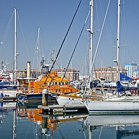 Buy canvas prints of Hartlepool Marina by Martyn Arnold
