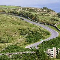 Buy canvas prints of Road to the Moors, North York Moors Countryside La by Martyn Arnold