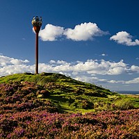 Buy canvas prints of Danby Beacon, North York Moors by Martyn Arnold