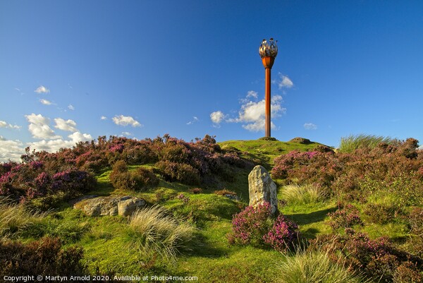 Danby Beacon, North York Moors, Yorkshire Landscap Picture Board by Martyn Arnold