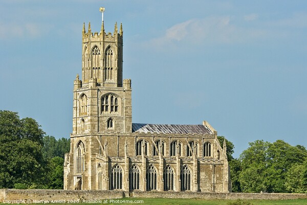 St Mary & All Saints Church Fotheringhay, Northant Picture Board by Martyn Arnold