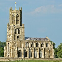 Buy canvas prints of St Mary & All Saints Church Fotheringhay, Northant by Martyn Arnold