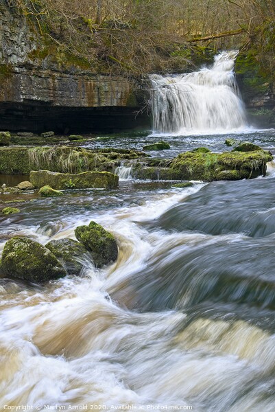 Cauldron Falls, West Burton, Wensleydale, Yorkshir Picture Board by Martyn Arnold