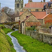Buy canvas prints of Helmsley, North York Moors Market Town, North York by Martyn Arnold