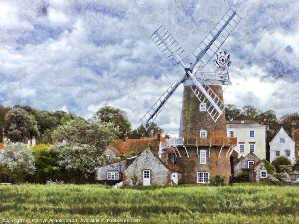 Cley Windmill, Norfolk Landscapes Picture Board by Martyn Arnold