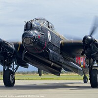 Buy canvas prints of Canadian Avro Lancaster Bomber 'Vera' by Martyn Arnold