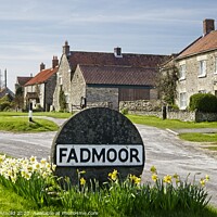 Buy canvas prints of Fadmoor Village, North York Moors, Yorkshire by Martyn Arnold