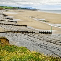 Buy canvas prints of Beach at St. Bees Cumbria by Martyn Arnold