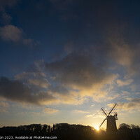 Buy canvas prints of Sunrise at Cley by Jon Clifton