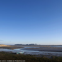 Buy canvas prints of January Blues - Wells next the Sea by Jon Clifton
