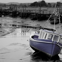 Buy canvas prints of Low Tide by Jon Clifton