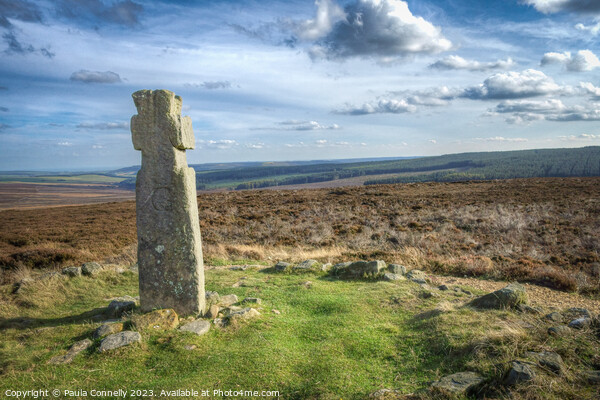 Lilla Cross on the North York Moors Picture Board by Paula Connelly