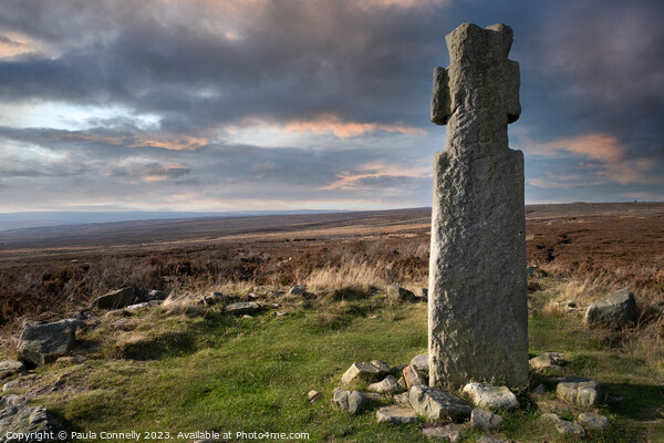 Lilla Cross on the North York Moors Picture Board by Paula Connelly