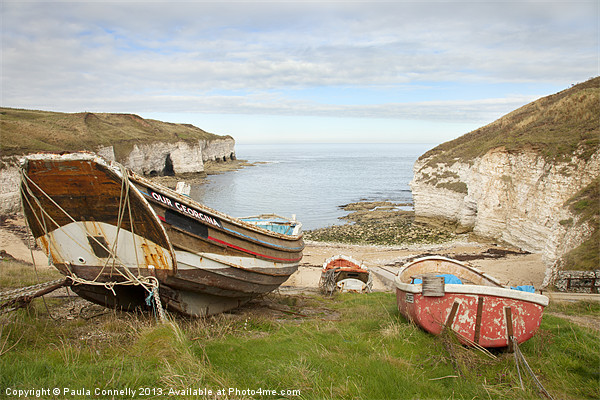 North Landing, Flamborough Picture Board by Paula Connelly