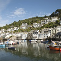 Buy canvas prints of Polperro, Cornwal by Paula Connelly
