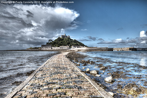 Saint Michaels Mount, Cornwall Picture Board by Paula Connelly