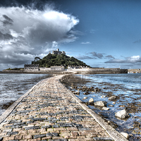 Buy canvas prints of Saint Michaels Mount, Cornwall by Paula Connelly