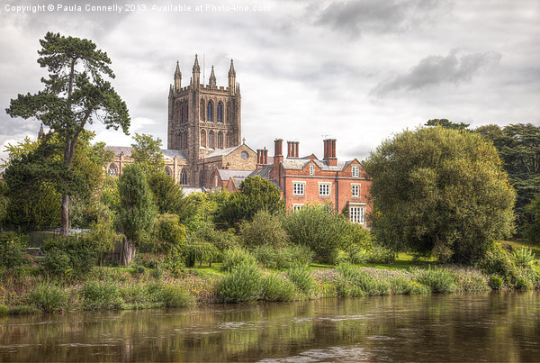 Hereford Cathedral Picture Board by Paula Connelly