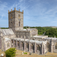 Buy canvas prints of St Davids Cathedral by Paula Connelly