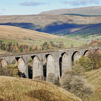 Buy canvas prints of Dent Viaduct by Paula Connelly