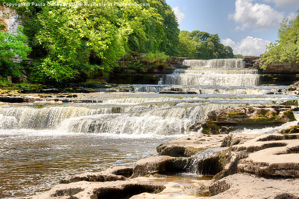 Aysgarth Falls Picture Board by Paula Connelly