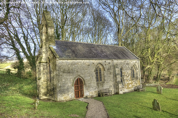 Saint Ethelburgas Church, Great Givendale, East Yo Picture Board by Paula Connelly
