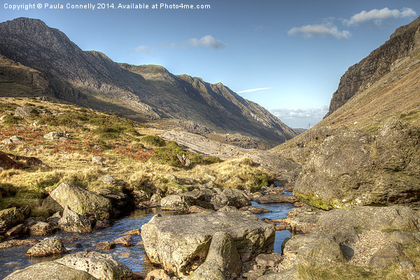 Llanberis Pass, Snowdonia Picture Board by Paula Connelly