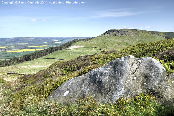 The Wain Stones in the Cleveland Hills Picture Board by Paula Connelly