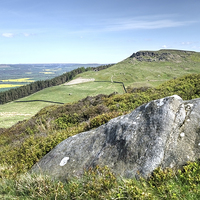 Buy canvas prints of The Wain Stones in the Cleveland Hills by Paula Connelly