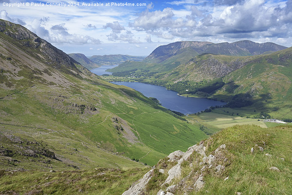  Buttermere and Crummock Water Picture Board by Paula Connelly