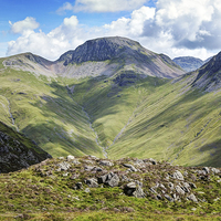 Buy canvas prints of  Great Gable by Paula Connelly