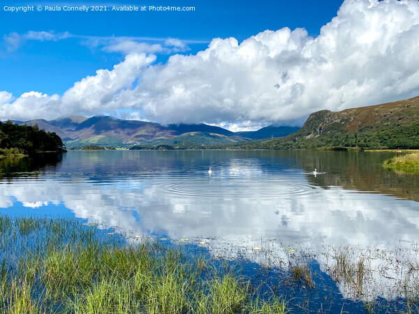 Derwentwater Picture Board by Paula Connelly