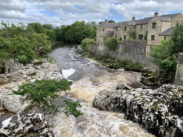 Linton Falls in the Yorkshire Dales Picture Board by Paula Connelly